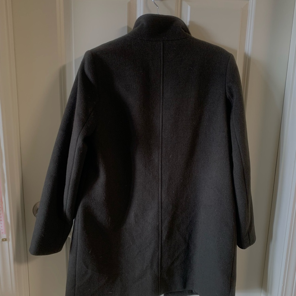 Ralph Lauren Buckle Collar Coat in Forest Green - Picture 5 of 7